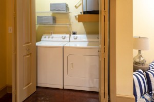One Bedroom Apartments in Houston, Texas - Model Laundry Room  